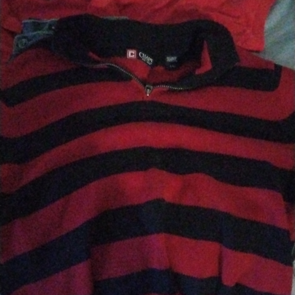 Chaps striped sweater